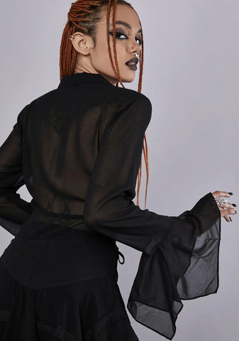 Rite Of Passage Chiffon Blouse