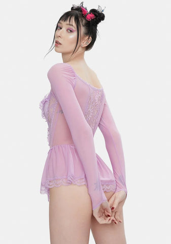 Spoiled But Not Rotten Long Sleeve Teddy