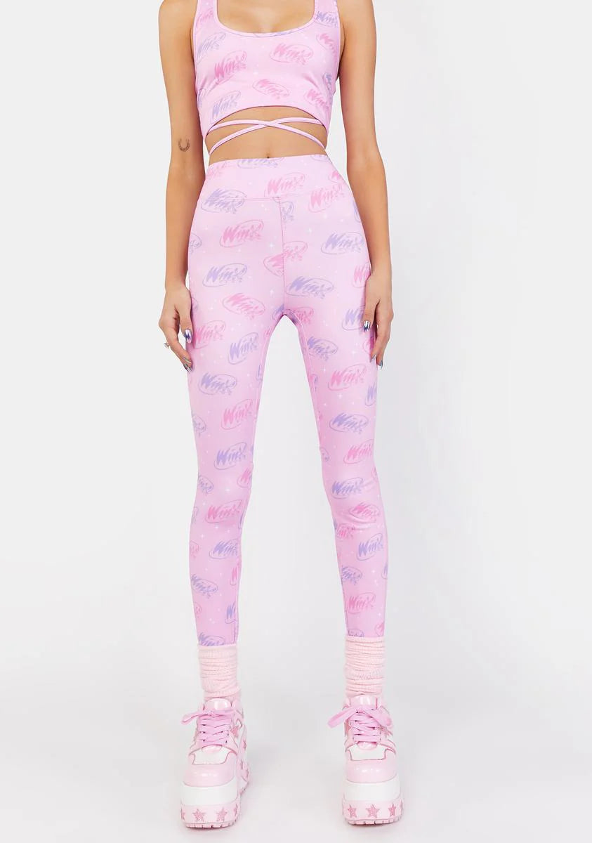 Watch Us Win Logo Leggings