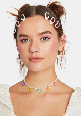 Shinin' Through Pearl Chain Necklace