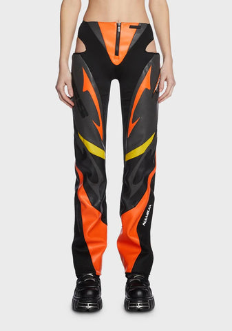 x NFS Moto Cut Out Pants