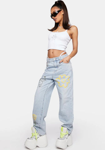 Maybe High Waist Jeans