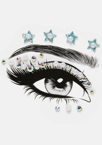 Holographic Heaven Star Face Gems