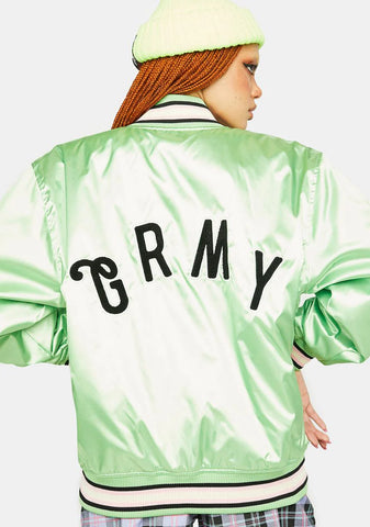 Jungle Punch Satin Jacket