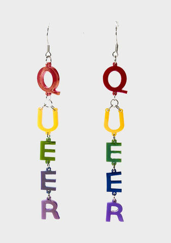 Queer Life Rainbow Earrings