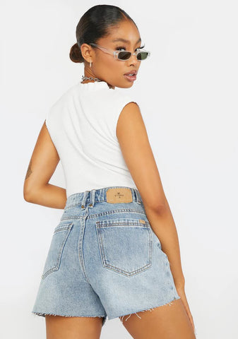 Aged Blue Erica Shorts