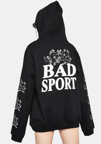 Bad Sport Graphic Hoodie