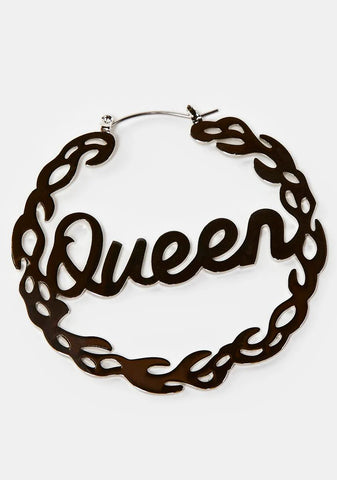 Main Authority Hoop Earrings