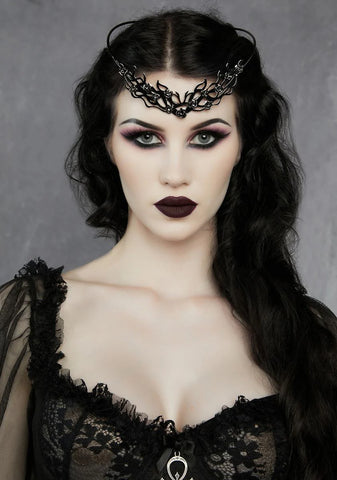 Wilted Roses Headpiece