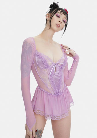 Spoiled But Not Rotten Long Sleeve Teddy