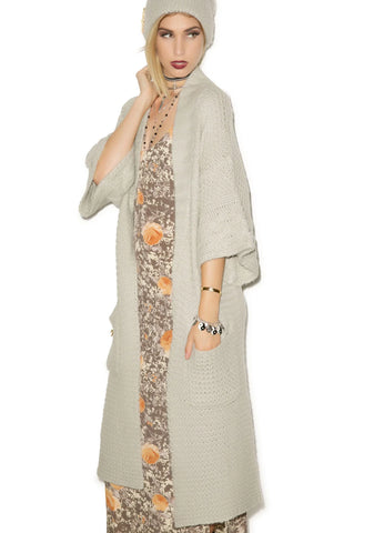 Cozy Cardigan - Light Brown