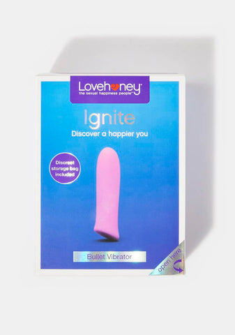 Ignite Rechargeable Bullet Vibrator Pink