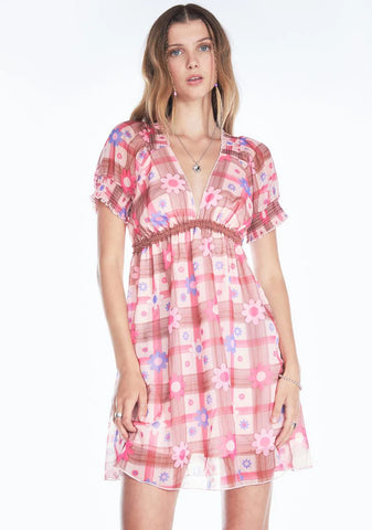 Personal Chill Pill Babydoll Dress