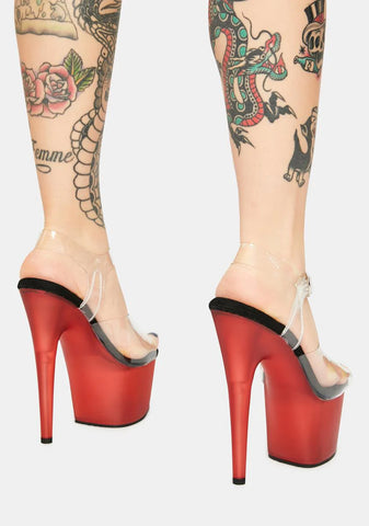 Night Moves Platform Heels