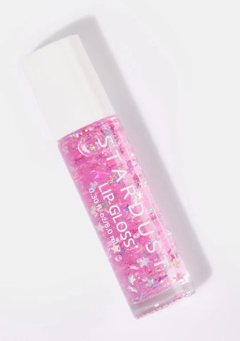 Pink Star Roll On Lip Gloss