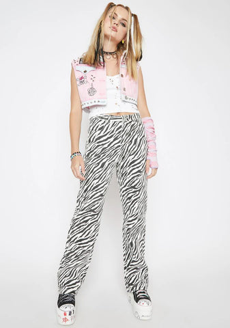 Totally Untamed Straight Leg Jeans