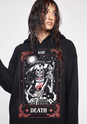 Against The Grain Tarot Hoodie
