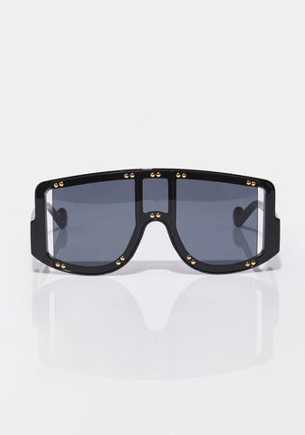 Midnight Futurecast Shield Sunglasses