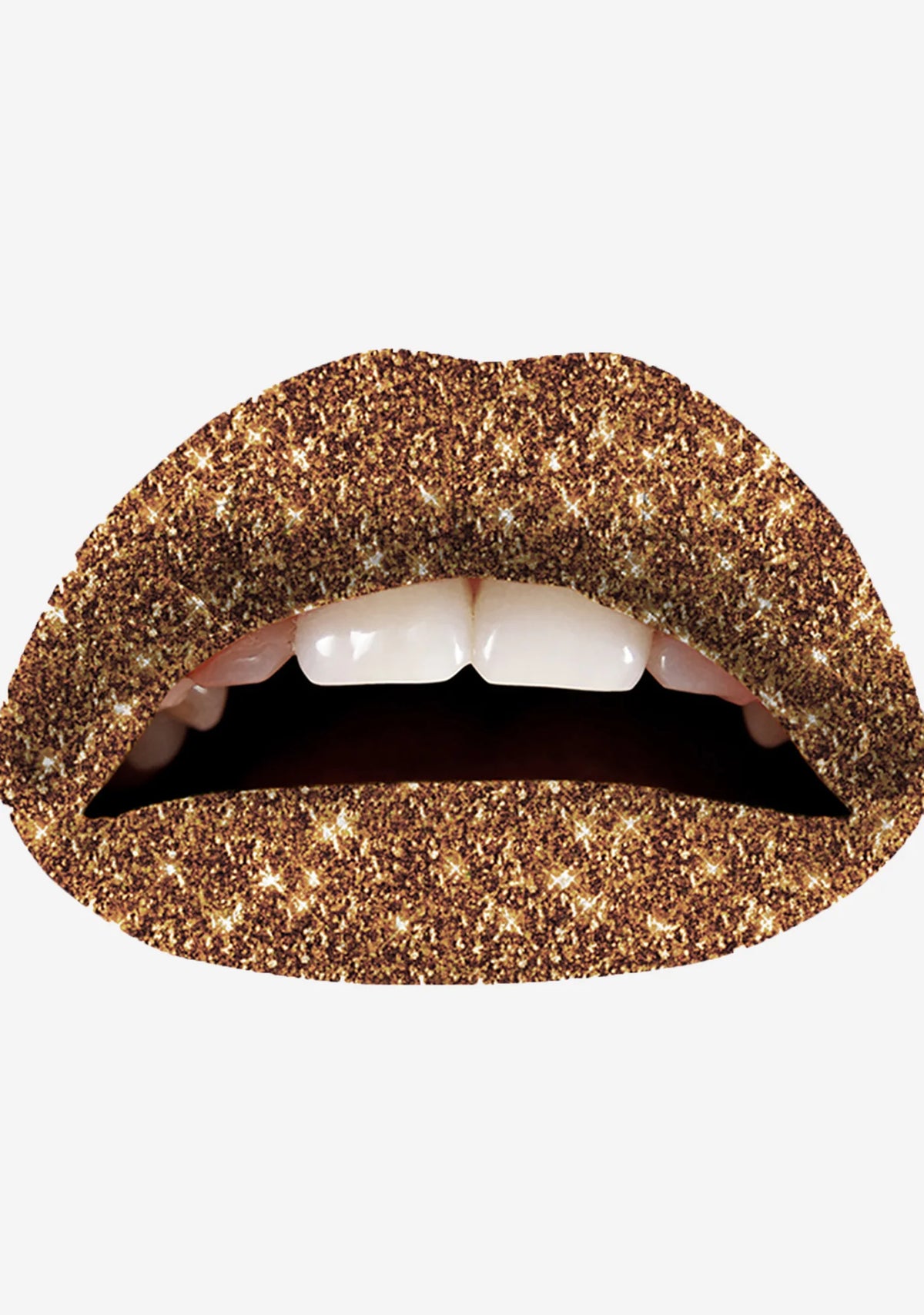 Cinnamon Glitterati Lip Applique