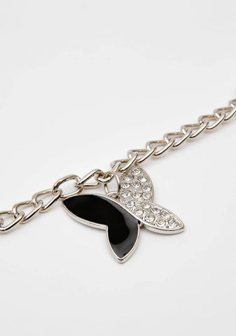 Divine Duality Butterfly Choker
