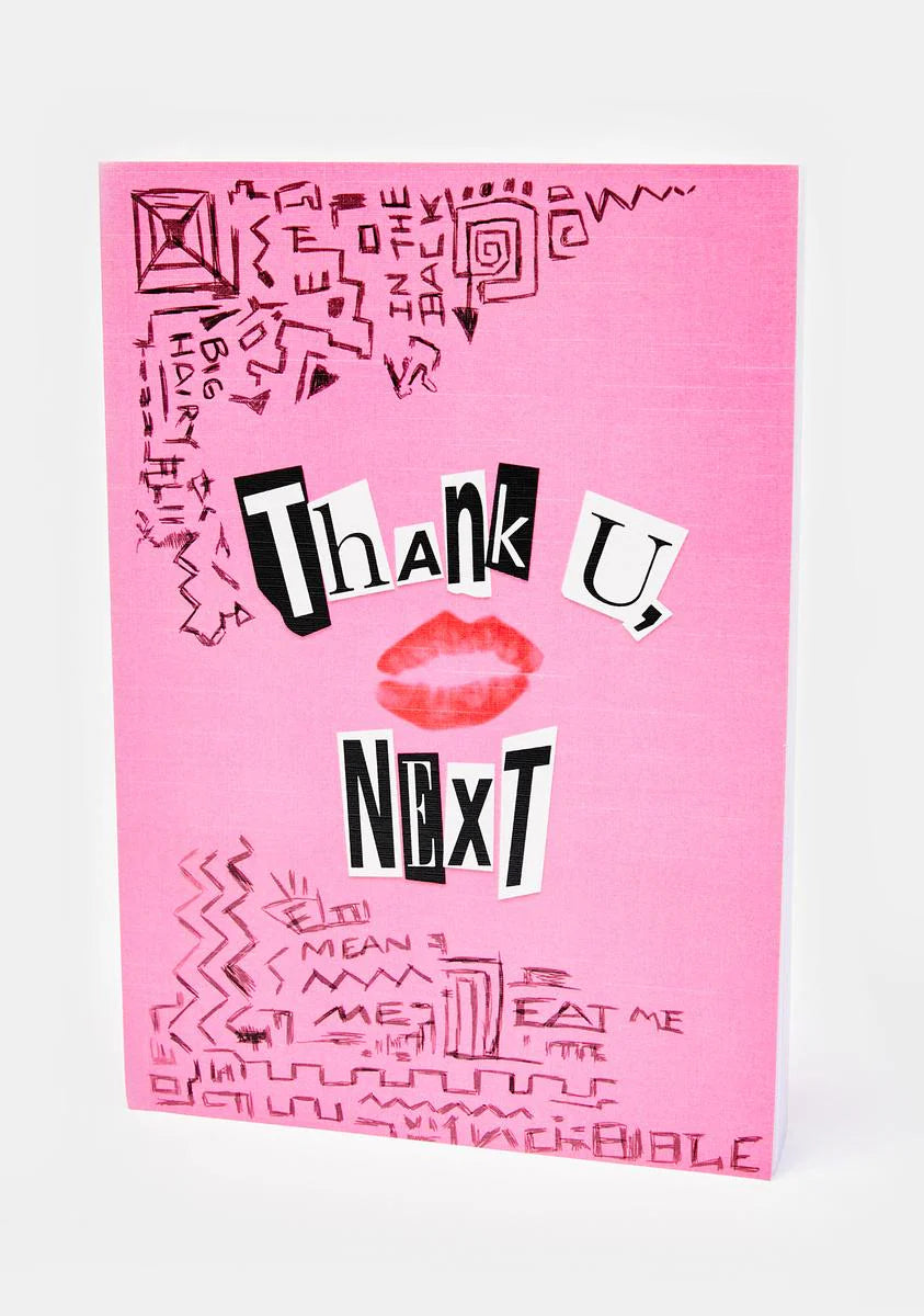 Thank U Next Notebook