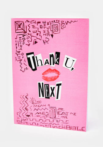 Thank U Next Notebook
