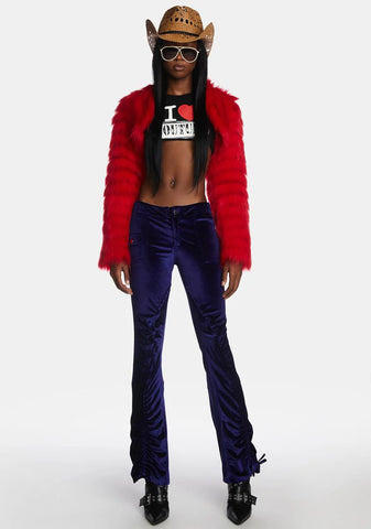 Scarlett Faux Fur Shrug