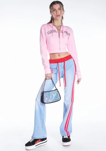 She's All That Cropped Hoodie