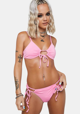 Peony Namaste Bikini Bottoms