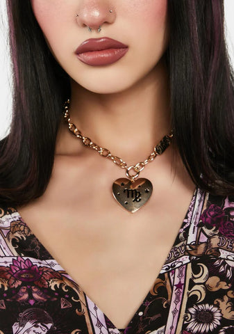 Heart And Soul Chain Necklace