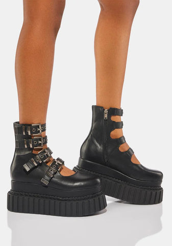 Same Crew Platform Creeper Sandals