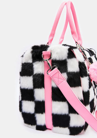 Iconic Trio Fuzzy Weekender Bag