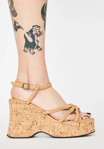 Beach Access Platform Sandals