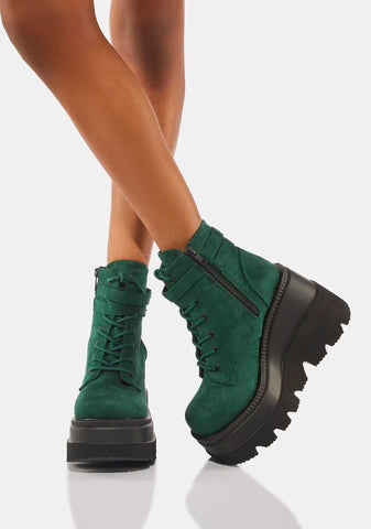 Shaker-52 Platform Ankle Boots