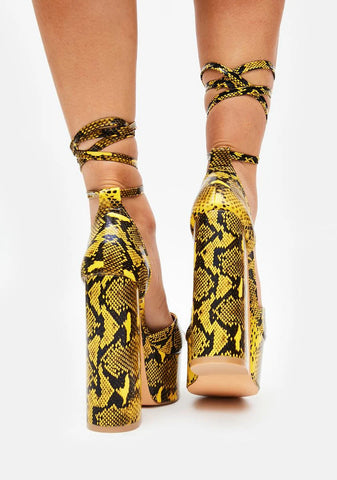 It's A Hot Girl Summer Platform Heels