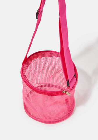 Brought It All Mesh Beach Bag
