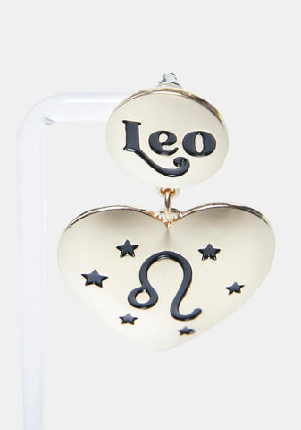 Passionate Fires Leo Drop Earrings