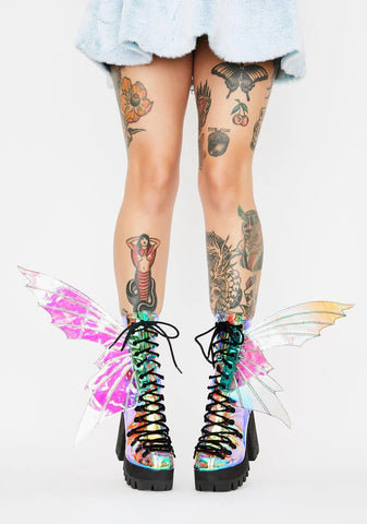 Fairy Dreamer Platform Boots