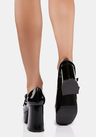 Admit I'm Right Platform Mary Janes