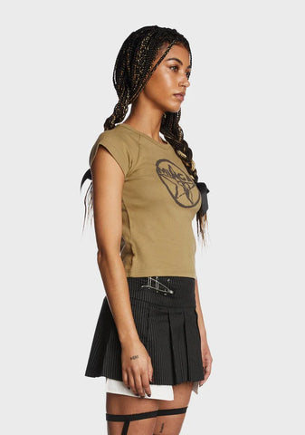 Star Honey Raglan Baby Tee