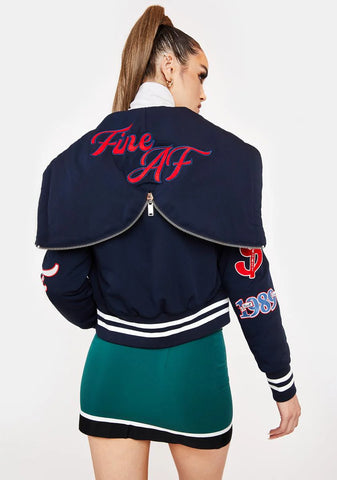 Meet Your Match Varsity Jacket