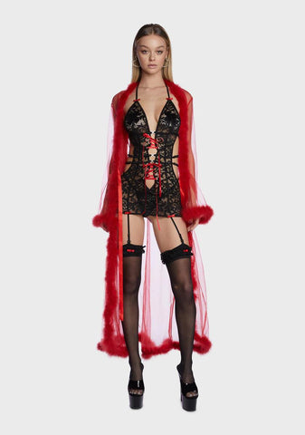 Just A Glimpse Lace Nightie