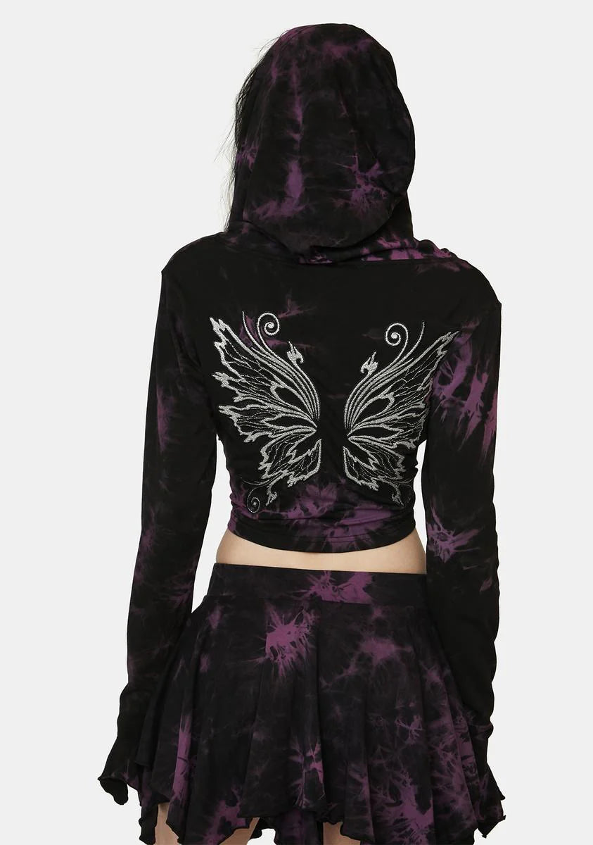 Dark Illusions Zip-Up Hoodie