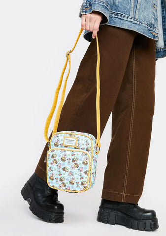 Spongebob Krusty Krab Gang Passport Bag