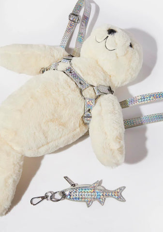 Raver Seal Plushie Backpack