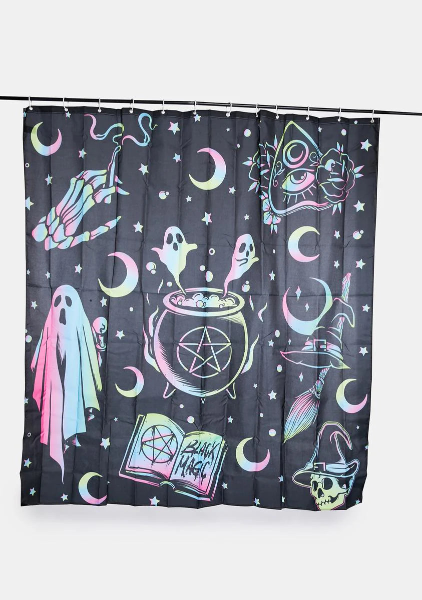 OMG! Ghost Shower Curtain