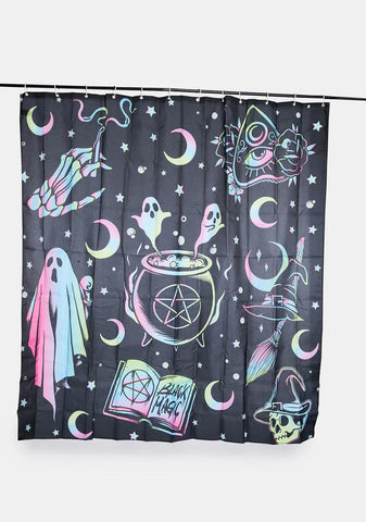 OMG! Ghost Shower Curtain