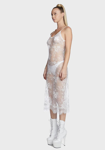 Sweet Delight Lace Chemise