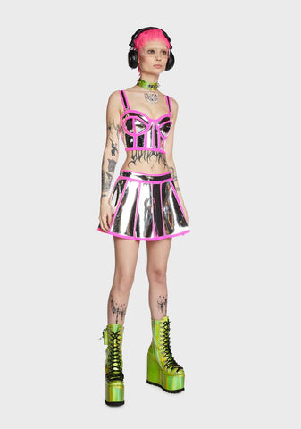 Space Diva Mini Skirt