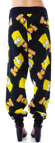 Bart Face Sweat Pants